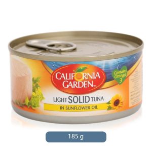 California Garden Light Meat Tuna in Sunflower Oil 185gm