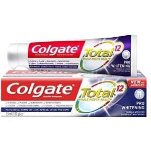 Colgate total 12 pro whitening 75 ml - 100 gm