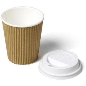 Cup ripple cover for hot drinks - 100 pcs