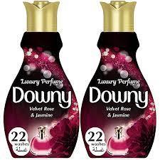 Downy luxury perfume rose 1l pack of 2 880ml