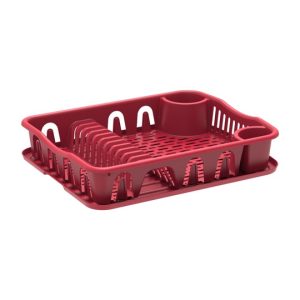 Cosmoplast LARGE DISH RACK WITH DRAINER