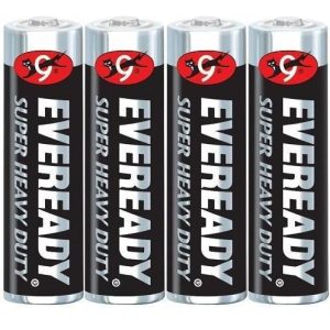 Eveready bettery aa 4 pieces