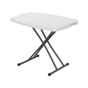 Cosmoplast ADJUSTABLE FOLDING TABLE WITH STEEL LEGS