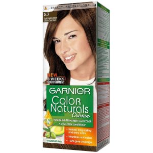 Garnier color naturals 5.3 light golden brown haircolor 100 gm