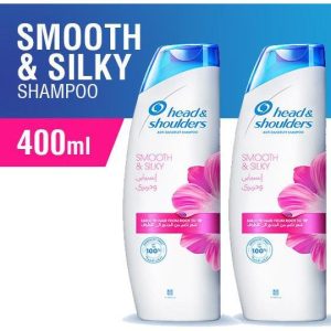 Head & shoulders smooth and silky 400ml x 2