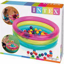 Intex tub will 100 pcs balls # 48674np