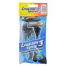 Laser sport triple razor