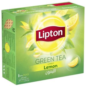 Lipton green tea lemon 100 bag