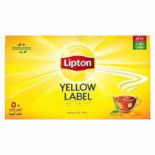 Lipton yellow tea bag 50