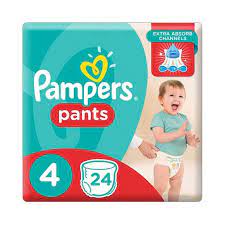 Pampers Pants 24 Pants No-4