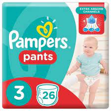 Pampers Pants No 3 26pcs