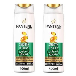 Pantene pro smooth & silky 400 ml - pack of 2