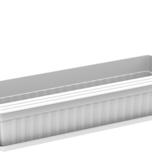 Cosmoplast 19" SMALL EXOTICA PLANTER WITH TRAY