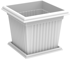 Cosmoplast 30L SQUARE PLANTER WITH TRAY