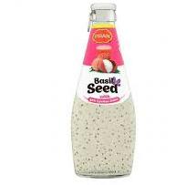 Pran basil seed lychee drink 290 ml