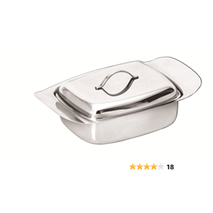 Raj steel butter dish code kts034