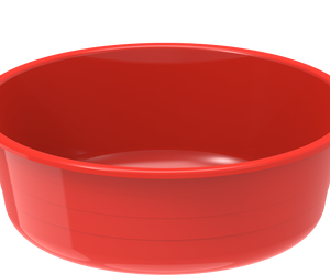 Cosmoplast 22" ROUND PLASTIC BASIN TUB 32L