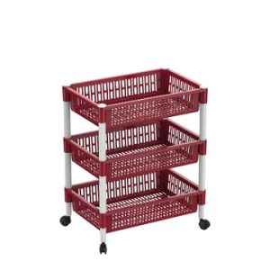 Cosmoplast 3 TIERS VEGETABLE STORAGE RACK