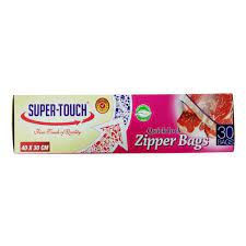 Super Touch Zipper 30Bags
