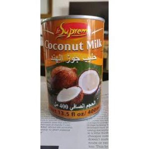 Le supreme coconut milk can 400g