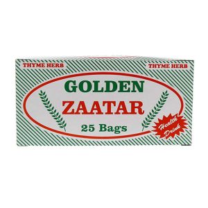 Golden Zaatar Thyme Herbal Tea - 25 Tea Bags