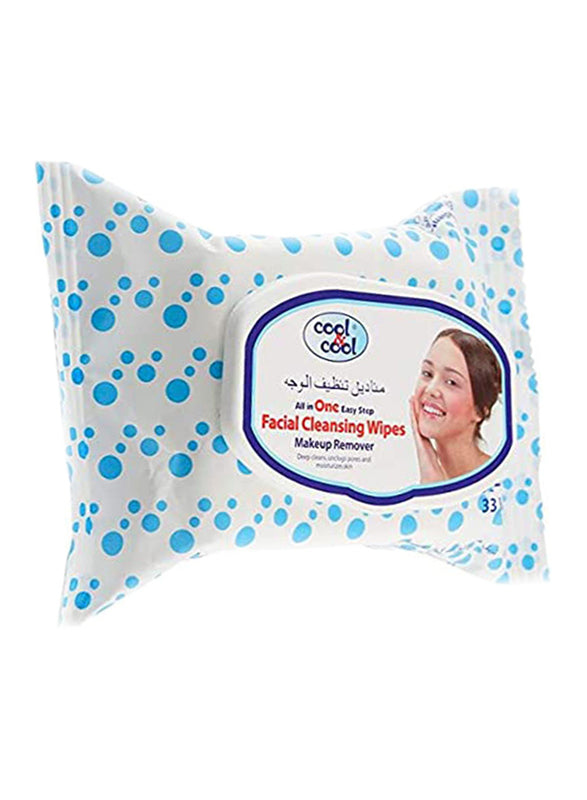 C&C Facial Cleaning Wipes 33s