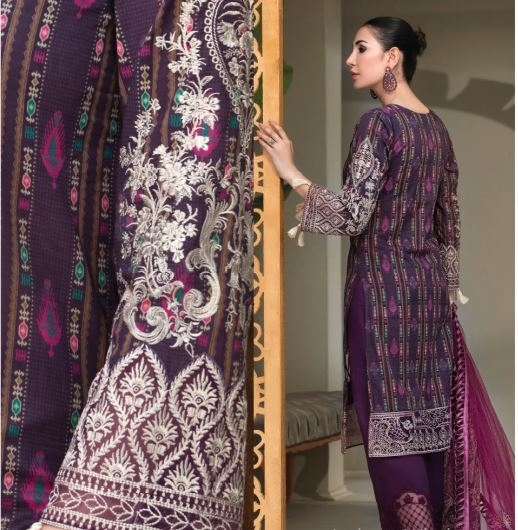 Resham Ghar Summer Lawn 2021 D8 - Image 2