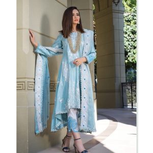 Alzohaib Mahiymaan Luxury Lawn D06