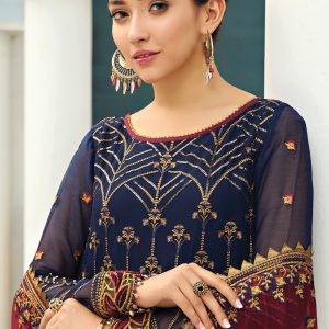 Alizeh Embroidered Chiffon Vol-4 | 1 ? Nightingale