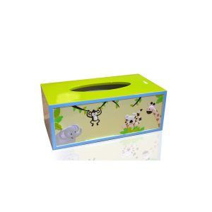 Kingdom Tissue Box cover 27.5x14.5x10.5 cm Multi DH1001-05 Kids