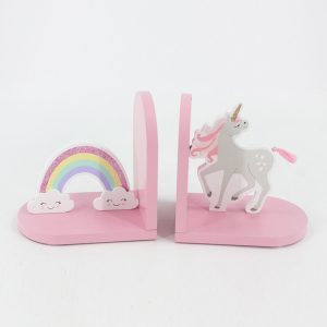 Rosti MDF Bookend Pink 15x10x15.5CM HO-WG0936 Kids