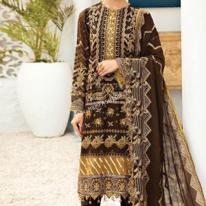 Alizeh Embroidered Chiffon Vol-4 | 3 ? Autumn Tribal