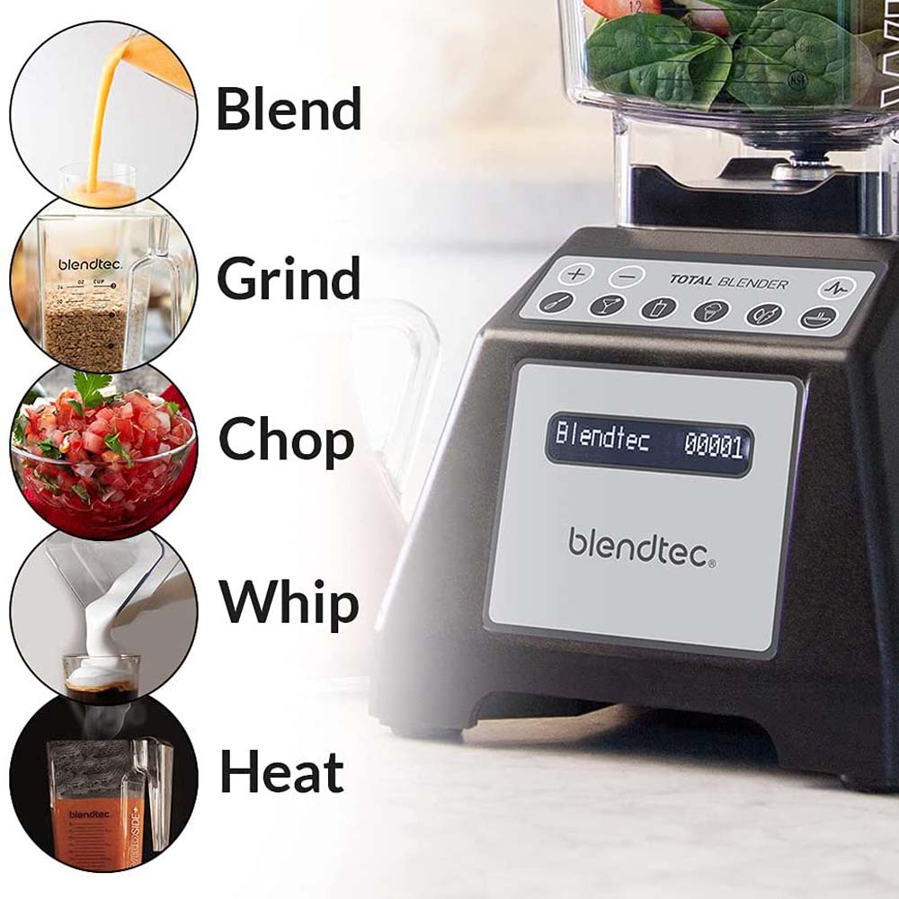 Blendtec Total Blendere - Black - TD43PA01-UAE1AP1D - Image 2