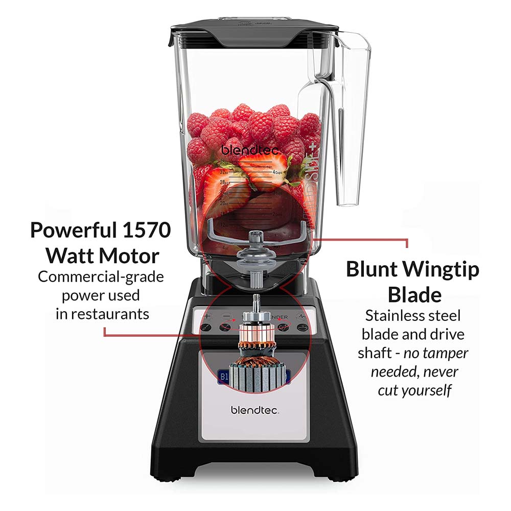 Blendtec Total Blendere - Black - TD43PA01-UAE1AP1D - Image 3