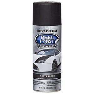 "Peel Coat Matte Black  11Oz Spray 276779 Rust-Oleum Automotive"