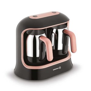 Korkmaz Kahvekolik Twin Coffee Machine Black/Rosagold - C-MX-A861-02