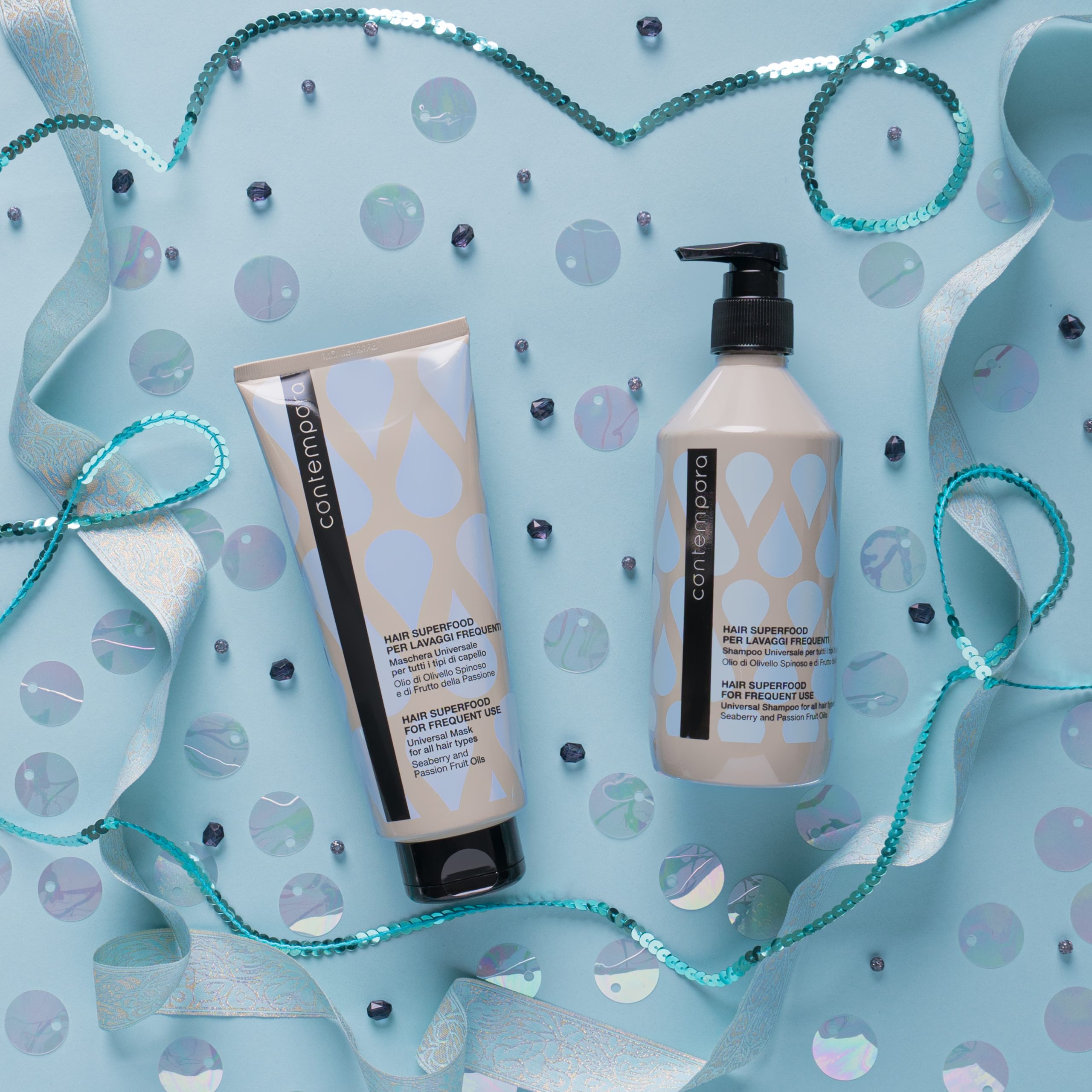 CONTEMPORA HAIR SUPERFOOD FREQUENT USE UNIVERSAL SHAMPOO 500ML - Image 3