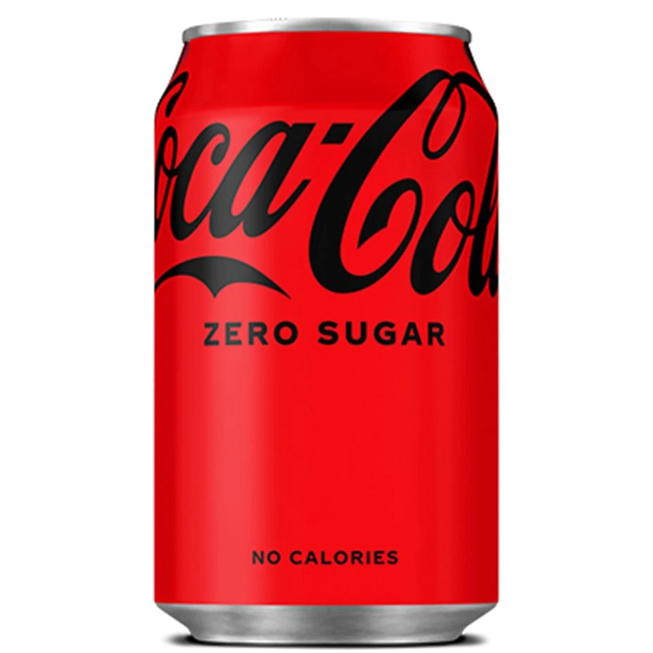Coca Cola Zero Carbonated Drink Catering 24x300ml