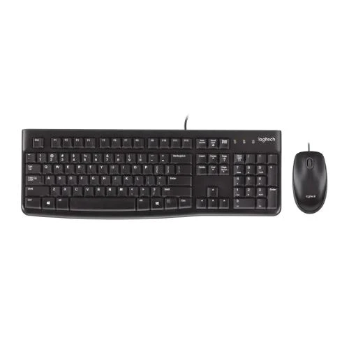 Logitech Desktop MK120 Us Intl USB NSEA Black - 920-002562