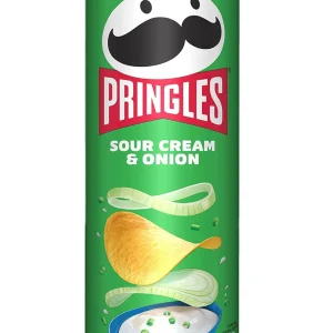 Pringles Sour Cream And Onion Potato Chips 19 x 165g