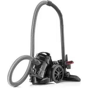 Black & Decker Multi-Cyclonic Bagless Vacuum Cleaner, 1480W, 1.8L Capacity, 6-Stage Filtration, Variable Speed, 143 Air Watts, 5M Cable, Black - Vm1480-B5