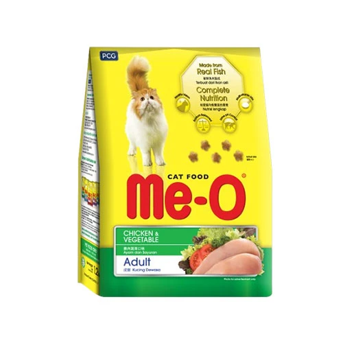 Me-O Dry Adult Cat Food Chicken And Vegetable 7 Kg