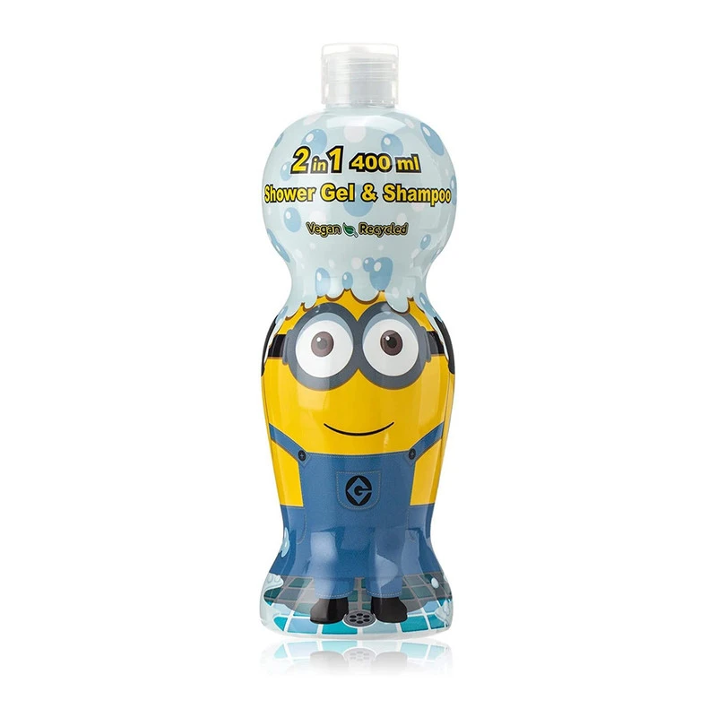 Air-Val Minions Figure 1D Shower Gel And Shampoo 2in1 400 ml