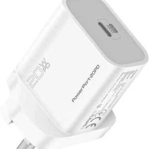 Promate PowerPort 20PD Charger 20W - White