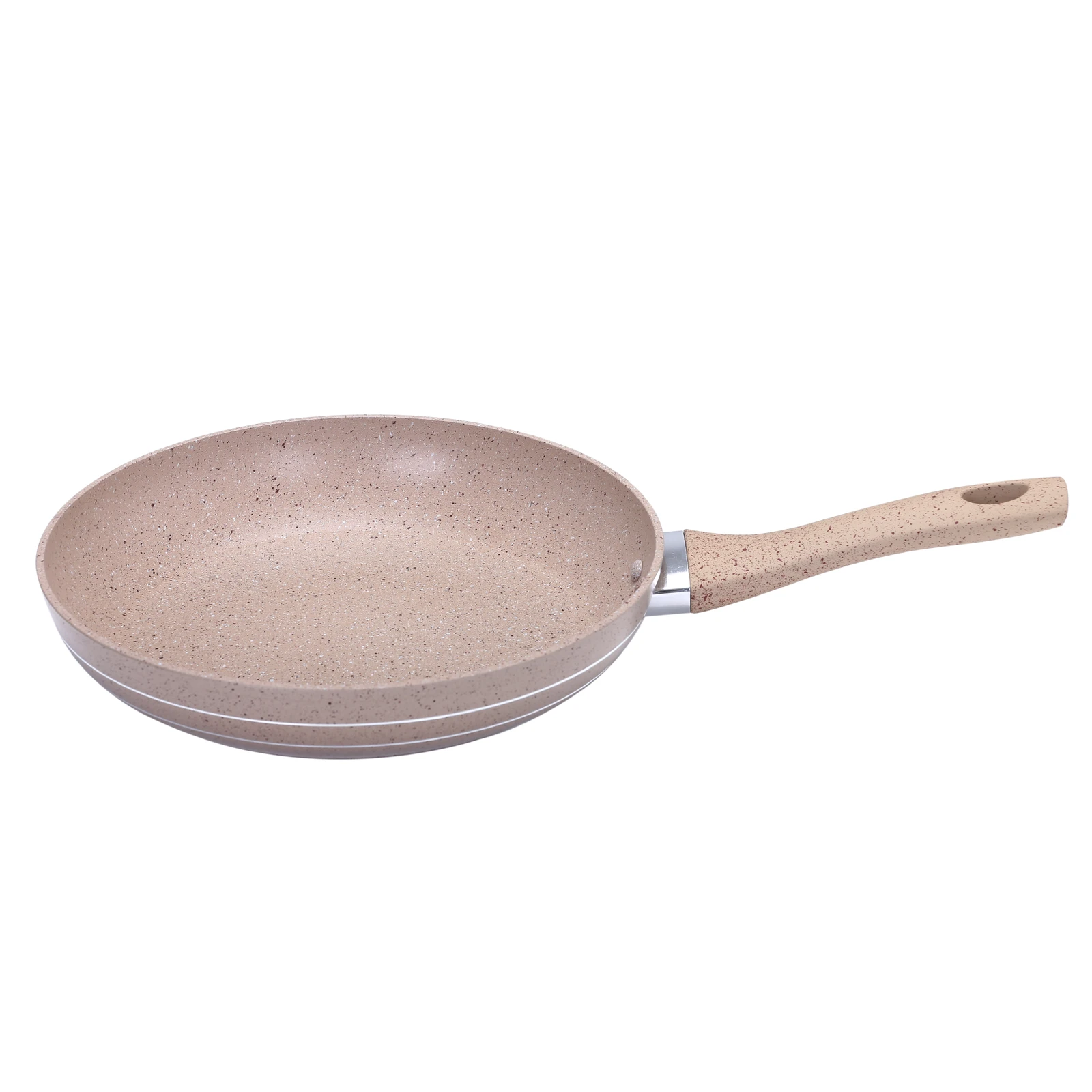 Royalford 20cm Smart Fry Pan - 5 Layer Granite Non-Stick Coating Pan