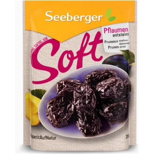 Seeberger Soft Prunes Pitted 200g,Expiry Date 29 Nov 2025
