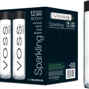 Voss Artesian Sparkling Water Glass 800ml x 12