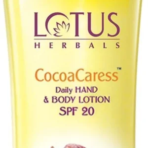 Lotus Herbals Cocoacaress Spf 20 Daily Hand And Body Lotion, 250ml