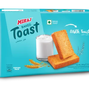 Miraj Baked Toast Milk Rusk 300g