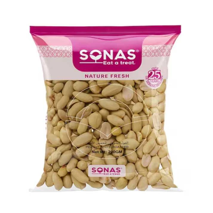 Sonas Peanut Oily Small Roasted And Salted 140Gm